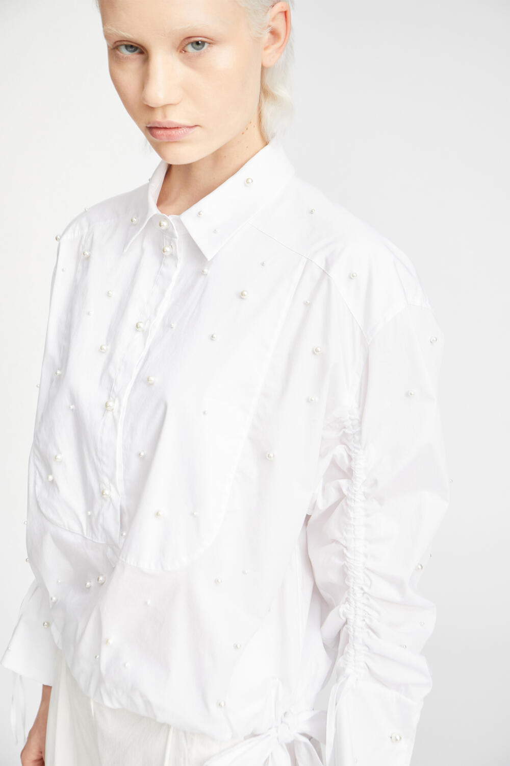 Phebe skjorte - hvid